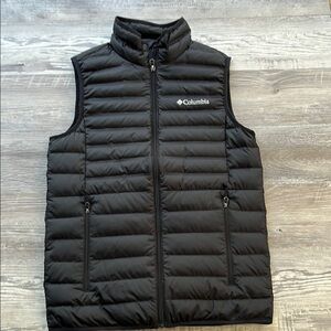 Columbia Quilted Black Vest